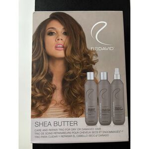 Shea Butter Shampoo and Conditioner Trio 8.4 Oz, Graphite